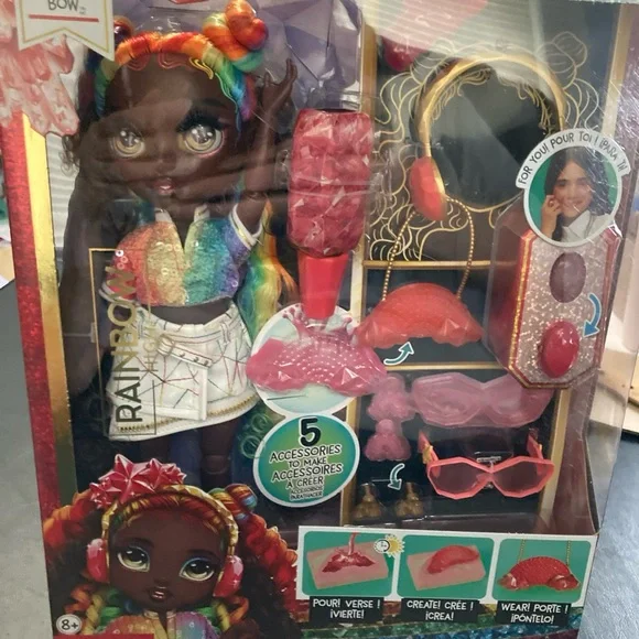 Rainbow High Creative Crystals Iris Fashion Doll with Crystal Accessory Kit - Picture 10 of 10